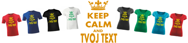 keep calm + vlastny text