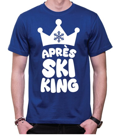 Tričko - Apres ski KING