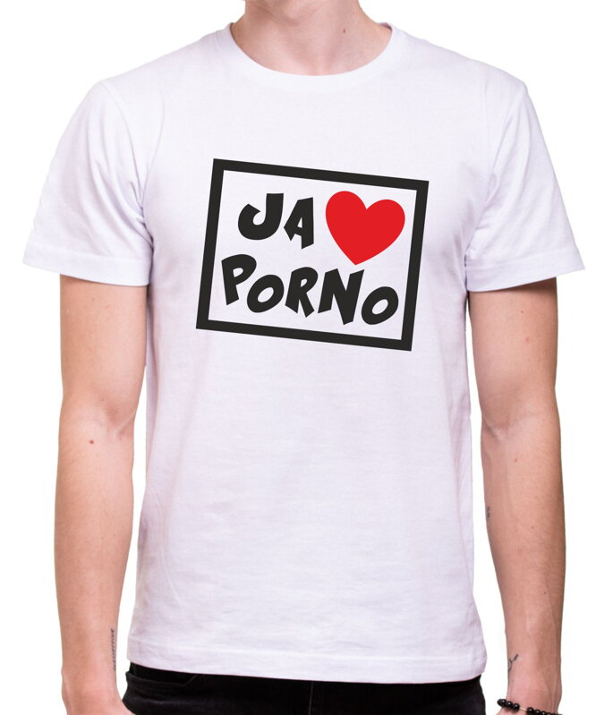 Tričko - Ja milujem porno