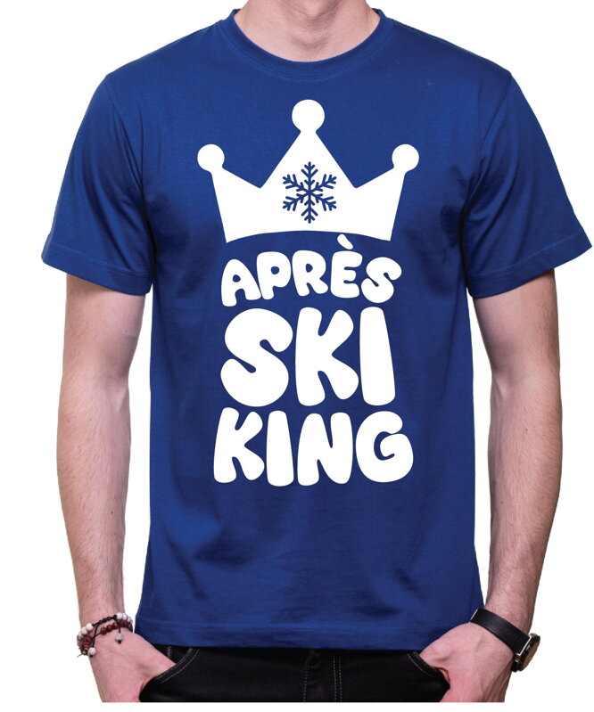 Tričko - Apres ski KING