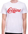 Originálne a vtipné tričko na párty pre milovníkov štýlu a humoru-Tričko - Enjoy Cocaine (UNISEX)