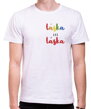 Originálne tričko s dúhovou láskou pre všetkých zamilovaných hrdých gayov a lesbičky, z kolekcie láska-Tričko - Láska ako Láska 