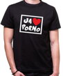 Vtipné tričko na párty pre milovníkov porna zo série láska tričiek -Tričko - Ja milujem porno