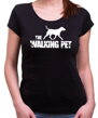 Zábavne a originálne tričko z kolekcie seriál a film pre milovníka psíkov aj kultového seriálu-Tričko - The Walking Pet