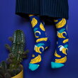Štýlové ponožky pre milovníkov ovocia-banánov s potlačou -Ponožky - Banana