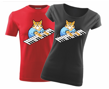 Tričko - Mačka a klavír