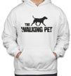 Zábavna a originálna mikina z kolekcie seriál a film pre milovníka psíkov aj kultového seriálu-Mikina - The Walking Pet