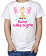 Detské tričko - ŽIRAFA - Budem veľká ségra