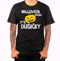 Halloweenske tričko - It's Dušičky