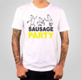 Vtipné seriálové tričko z kolekcie párty,na správnej klacek /sausage párty-Tričko - Sausage Party