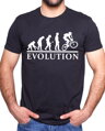Tričko Evolúcia Bicykel