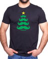 Tričko - Fúzatý vianočný stromček