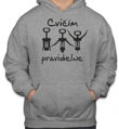 Vinárska mikina - Cvičím pravidelne