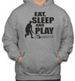 Mikina - Eat, sleep and play floorball