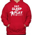 Mikina - Eat, sleep and play hockey
