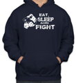 Mikina- Eat, sleep and fight