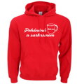 Mikina- Poháňaná kávou a sarkazmom