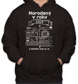 Retro mikina - Skvelý ročník 1969