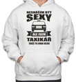 Mikina pre taxikárov - Neznášam byť sexy