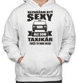 Mikina pre taxikárov - Neznášam byť sexy