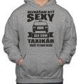 Mikina pre taxikárov - Neznášam byť sexy