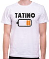 Vtipné a  originálne tričko pre otecka ako narodeninový darček alebo darček ku dňu otcov-Rodinné tričko - Tatino (BATERKA)