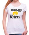 Halloweenske tričko - It's Dušičky