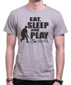 Tričko - Eat, sleep and play floorball