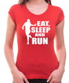 Bežecké tričko - Eat, sleep and run