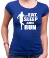 Bežecké tričko - Eat, sleep and run