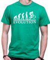 Tričko Evolúcia Bicykel