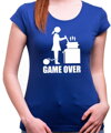 Dámske tričko - GAME OVER cooking