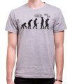 Tričko Go back ! - evolution (UNISEX)