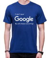Tričko I don`t need Google, my wife knows everything!