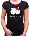 Tričko Hello Titty  