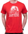 Motorkárske tričko - Just ride