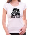 Motorkárske tričko - Just ride