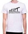 Motivacné ,vtipné tričko pre športovcov- vodákov a nadšencov splavovania zo série Evolúcia-Tričko Evolúcia Vodák