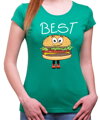 Dámske kamarátske tričká - BEST FRIENDS - Fast food :)  (cena za 2ks)