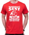 Tričko pre inštalatérov - Neznášam byť sexy
