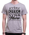 Tričko - Pyšný otec toho najlepšieho syna