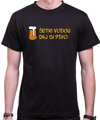 Tričko - Šetri vodou daj si pivo