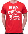 Tričko - Sex, Drugs & Rock 'n' Roll 