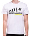 Tričko - Snowboarding evolution