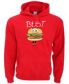 Kamarátske mikiny - BEST FRIENDS - Fast food :)