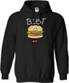 Kamarátske mikiny - BEST FRIENDS - Fast food :)