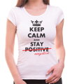 Tričko - KEEP CALM ADN STAY NEGATIVE