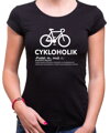 Cyklo Tričko - Cykloholik (diagnóza)