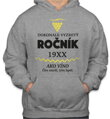 Mikina - Dokonale vyzretý - ako víno (vlastný rok)