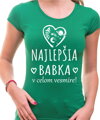 Tričko - Najlepšia babka v celom vesmíre!